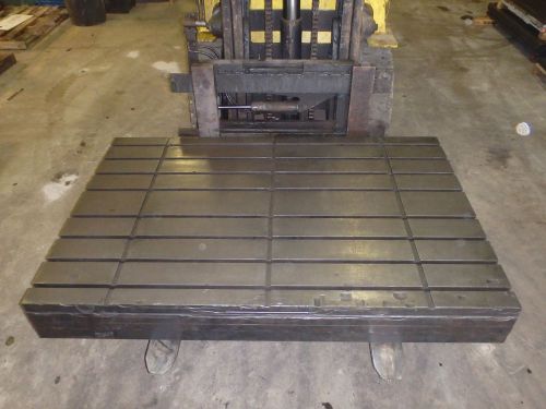 74&#034;x48&#034;x10&#034; steel t-slotted table cast iron welding layout fixture 8 t slot jig for sale