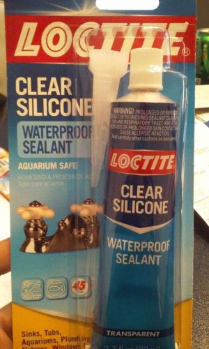 loctite clear silicone waterproof sealant
