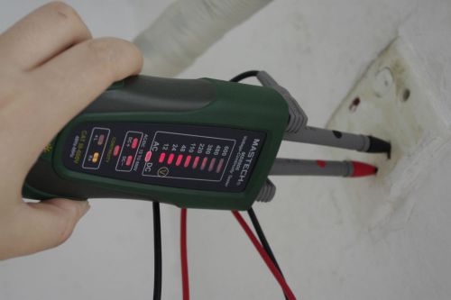 Phase Sequence Volt Continuity Tester Indicate Live Wire Judge Flashlight MS8906