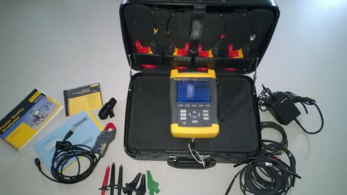 Fluke 434 three phase power quality analyzer meter for sale