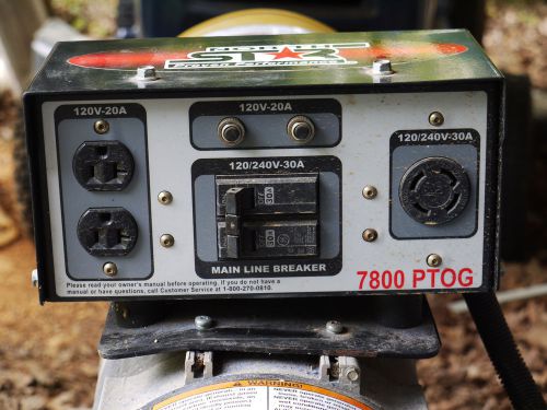 Northstar pto generator-7200w 14 hp required #165951 for sale