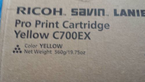 Ricoh Pro C550ex C700 EX OEM NIB yellow toner