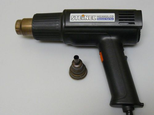 GREAT! STEINEL HG 3002 LCD HEAT GUN WITH 1 NOZZLE HG3002LCD