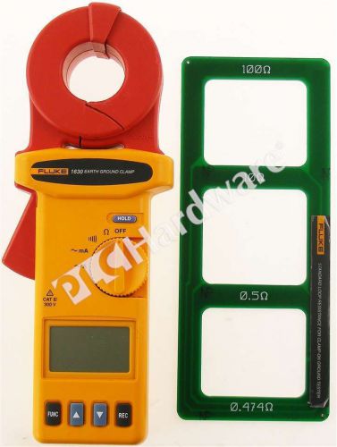 Fluke 1630 Earth Ground Current Clamp Meter 1500 Ohms Resistance 30A AC Current