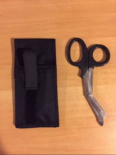 EMT EMS PARAMEDIC SHEARS SCISSORS with HOLSTER POUCH EMT TECHNICIAN EMERGENCY
