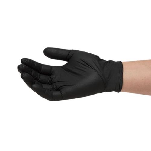 Black Nitrile Industrial Gloves, Powder Free 1000 Count Case