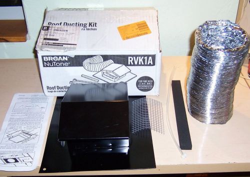 Broan Nutone RVK1A Roof Vent Ducting and Cap Kit