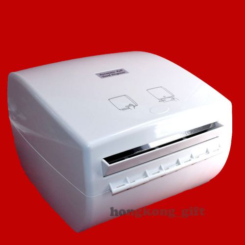 Automatic Roll Towel Dispenser Plastic Surface Mounted Hand Paper Touch Free