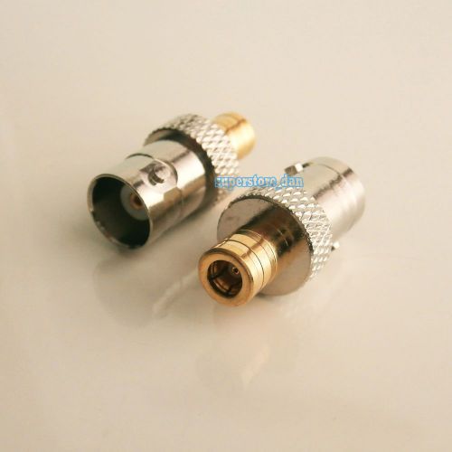 BNC female jack to SMB female jack RF adapter connector straight