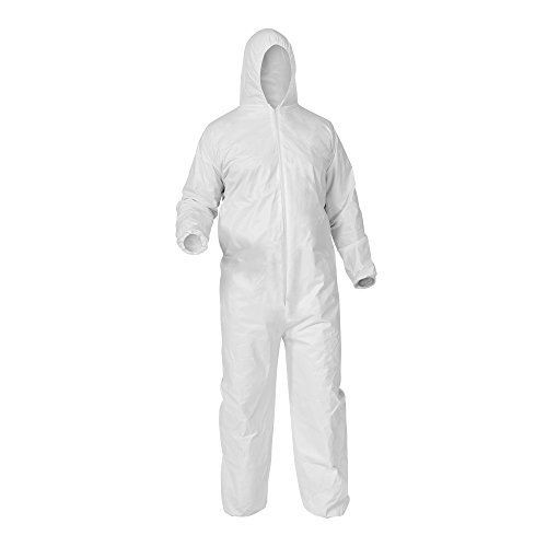 25 kimberly clark 38919 kleenguard a35 liquid &amp; particle protection coverall for sale