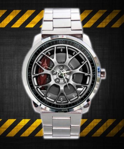 174 NEW Mitsubishi Lancer Evolution Wheel Watch New Design On Sport Metal Watch