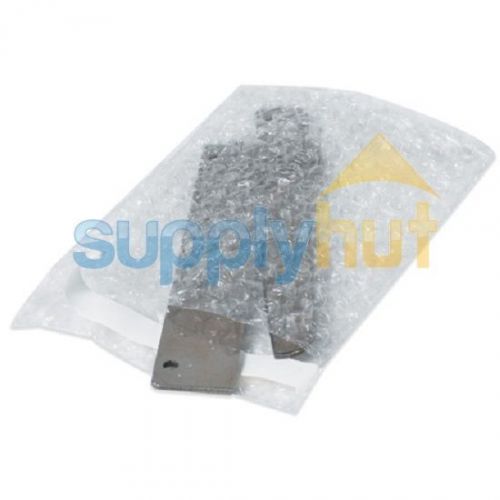 200 - 12x15.5 bubble out pouches bag wrap cushioning self seal clear 12&#034; x 15.5&#034; for sale