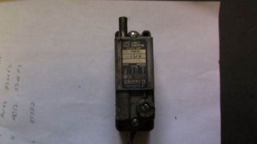 Square D 9007  AW42 Limit switch