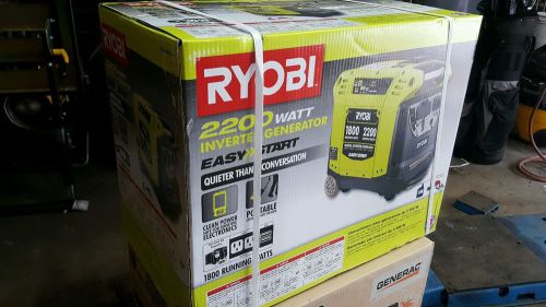 RYOBI RYi2200 Quiet Inverter Series 2200 Watt Generator BRAND NEW