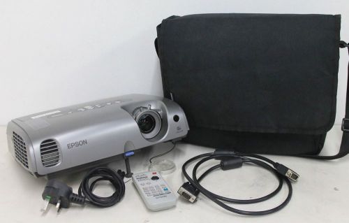 EPSON EMP-82 PowerLite Multimedia 2000-Lamp Lumen Travel Projector Present Kit