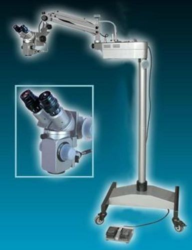Floor stand operating microscope with 3 step head for sale