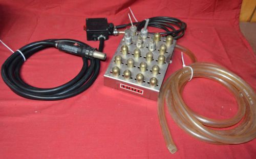 Leister LABOR S Air Blower/ Hot Air Welder Tool with Junction Box &amp; 5 Tips   P