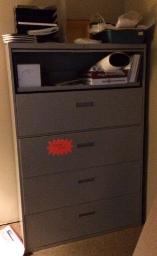 Lateral File Cabinet w/Four Drawers