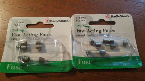 Total of 8 Fast-Acting Fuses - NO RESERVE