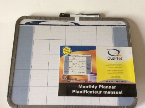 New  Sealed. Dry Erase Monthly Planner 14 X 11&#034;