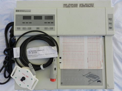 Hewlett Packard M1351A Fetal Monitor 50A w/Citro Ultrasonic Transducer FREE S&amp;H