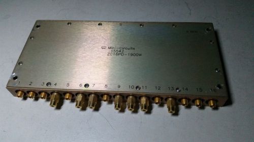 Mini Circuits ZC16PD 1900W 16-Way 1500 - 2100 MHz SMA Power Splitter/Combiner
