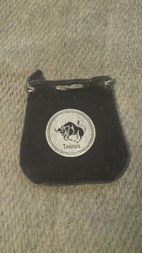 NEW Zodiac Black pouch 4 crystals, herbs, jewelry, storage, charged gift bags,FS