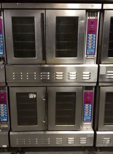 LANG Double Stack, &#034;&#034;GAS&#034;&#034;, Full Size, Digital Programing Convection Ovens