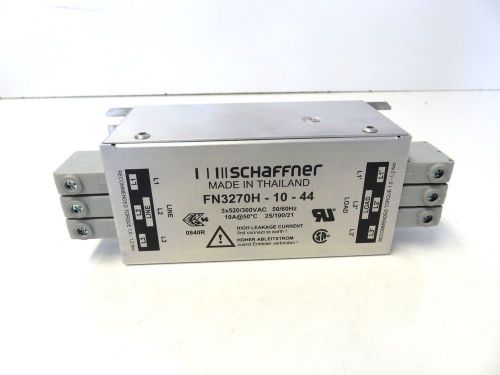 Schaffner FN3270H-10-44 Power Line Filter, 10A
