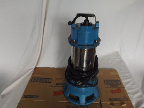 AMT Submersible Shredder Sewage Pump 5760-95, 130 GPM, 1.0 HP, Carbide Tipped