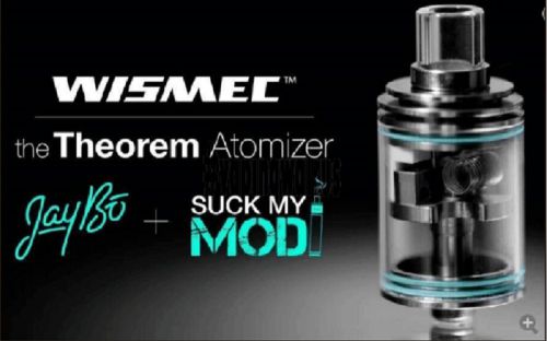 AUTHENTIC WISMEC THEOREM ATOMIZER RTA DESIGNED BY JAYBO WITH NEW NOTCH COIL