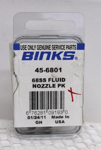 Binks 45-6801 68SS Fluid Nozzle