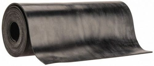 Buna Nitrile Rubber Roll Sheet 1/6 T x 36 W x 50 ft L Black 70A