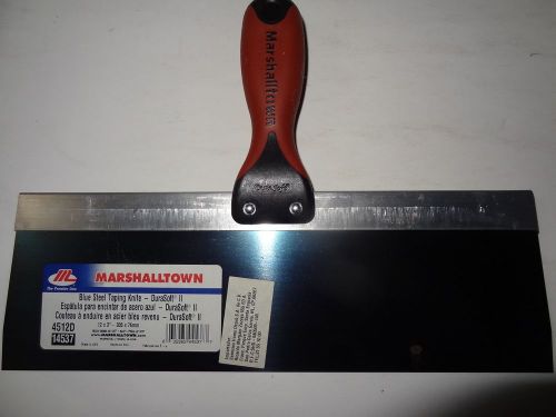 Marshalltown Durasoft II Blue Steel Taping Knife 4512D See Details