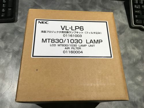 NEC VL-LP6 Lamp Unit Including Air Filter MT830/1030 Lamp New (#49)