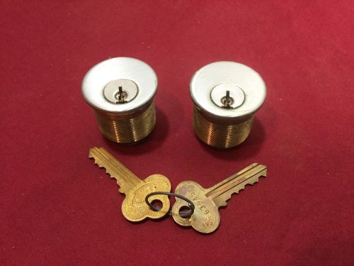 Corbin 1 1/8&#034; Mortise Cylinders, Set of 2 - Locksmith