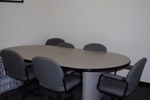 CONFERENCE TABLE with 8 chairs