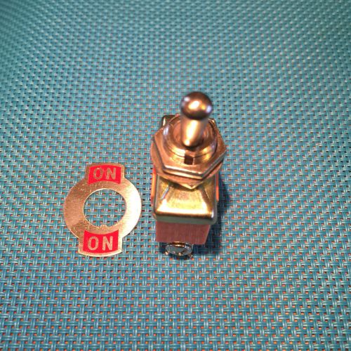 Toggle switch spdt 3 pin 12mm on  / on  2 position ac / dc 15a @ 250v for sale