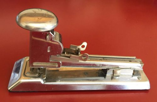 Vintage Art Deco Ace Fastener Pilot Stapler No. 402 ~ Working Condition