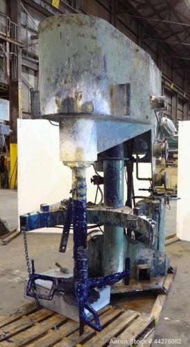 Used- Schold Dual Drive Co-Axial Disperser, Model VHLS. Approximately 4-1/2&#034; dia