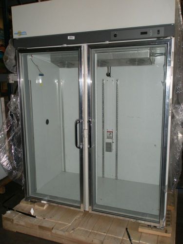 VWS SCIENTIFIC 2 GLASS DOOR REFRIGERATOR VCR449A20-TESTED AT 39 DEGREE F