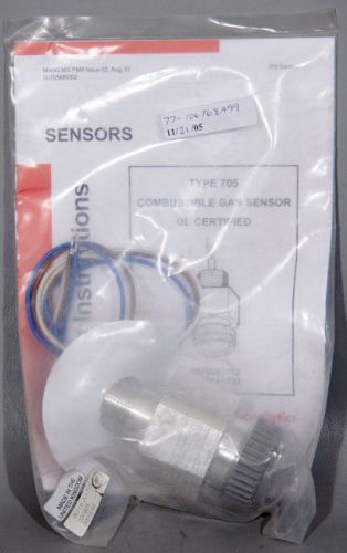 New asm pn: 77-106768a99 combustible gas sensor, zellweger/sieger 705 ul for sale