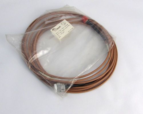 20ft Malik CA-701-240B Cable Assembly APC-7 - TNC Plug Connector 240&#034; =NOS=
