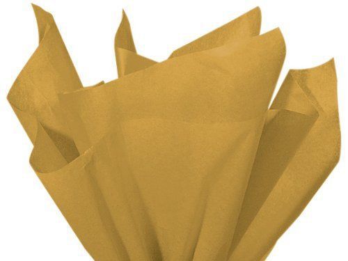 Antique Gold Tissue Paper 20 X 26 - 48 Per Pack