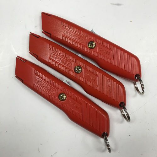 Lot Of 3 Stanley Safety&#039;s Knife 10-189