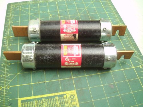 (2) BUSS FRS-R-150 FUSETRON FUSE DUAL ELEMENT TIME DELAY (1 NEW 1 USED) #57705