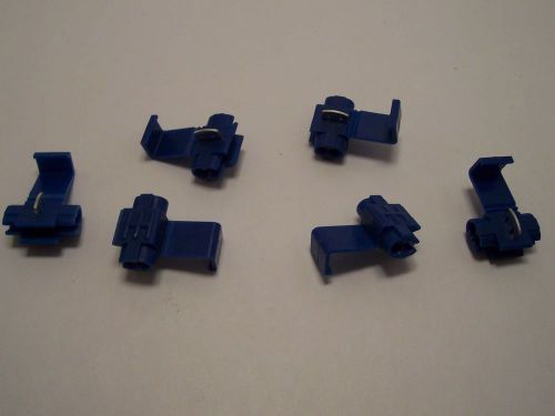 Blue instant tap/quick splice connectors 18-14 gauge for sale