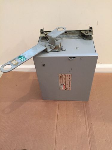 New ite uv461g, 30 amp, 600 volt 4 wire, 3 phase, bus plug, with ground, clean, for sale