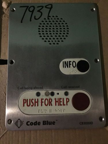 Code Blue CB3000D Emergency Speakerphone Call Box Lot Of 50 Please Read