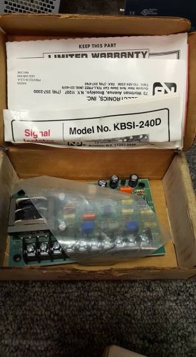 KB ELECTRONICS KBSI-240D SIGNAL ISOLATOR   B50